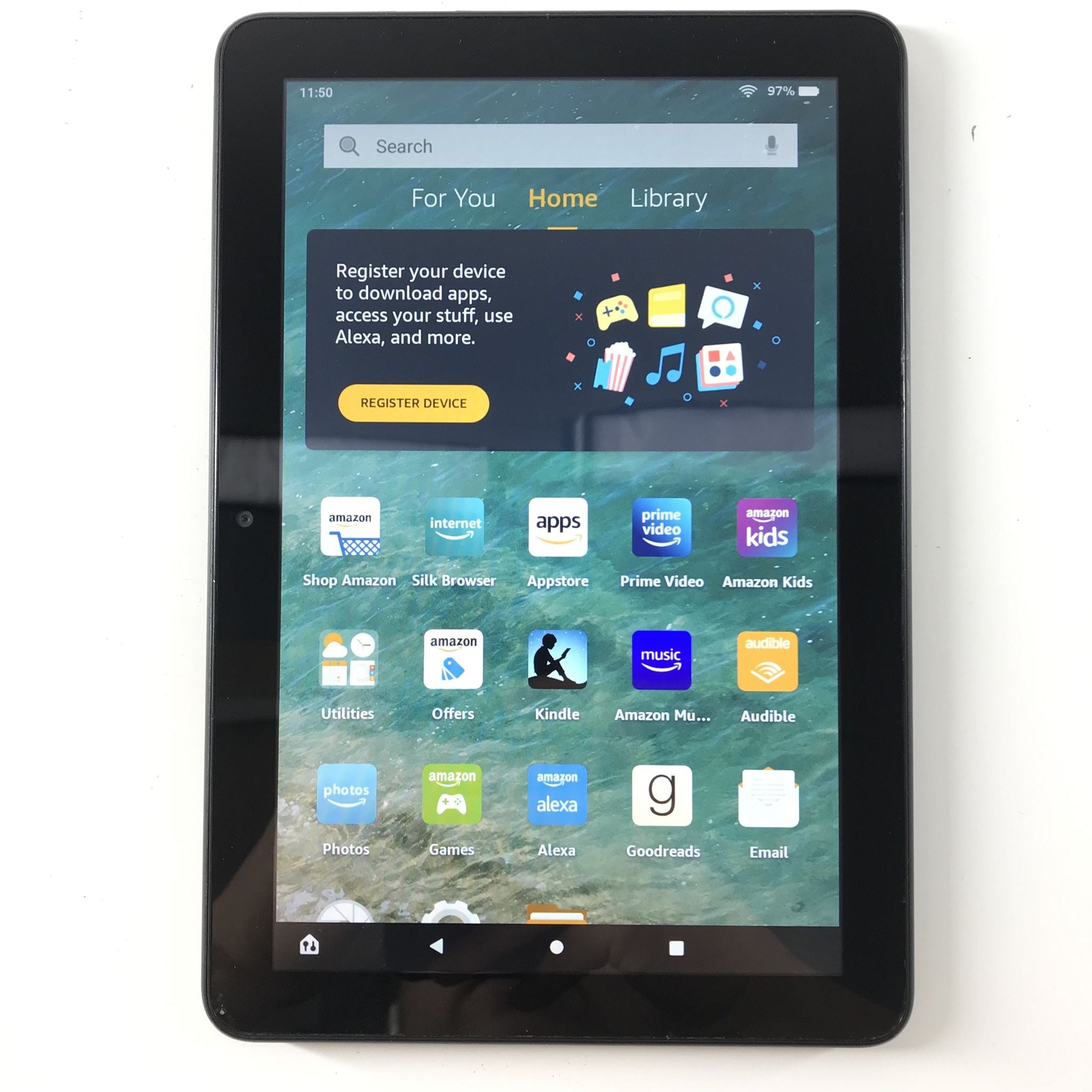Amazon Kindle Fire HD 8 (12th Gen) 32GB Wi-Fi 8in Tablet - Black