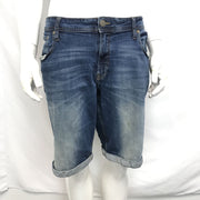 Jack and Jones JJ Rick Originals Men's Regular Fit Shorts Medium Wash Denim Sz 4