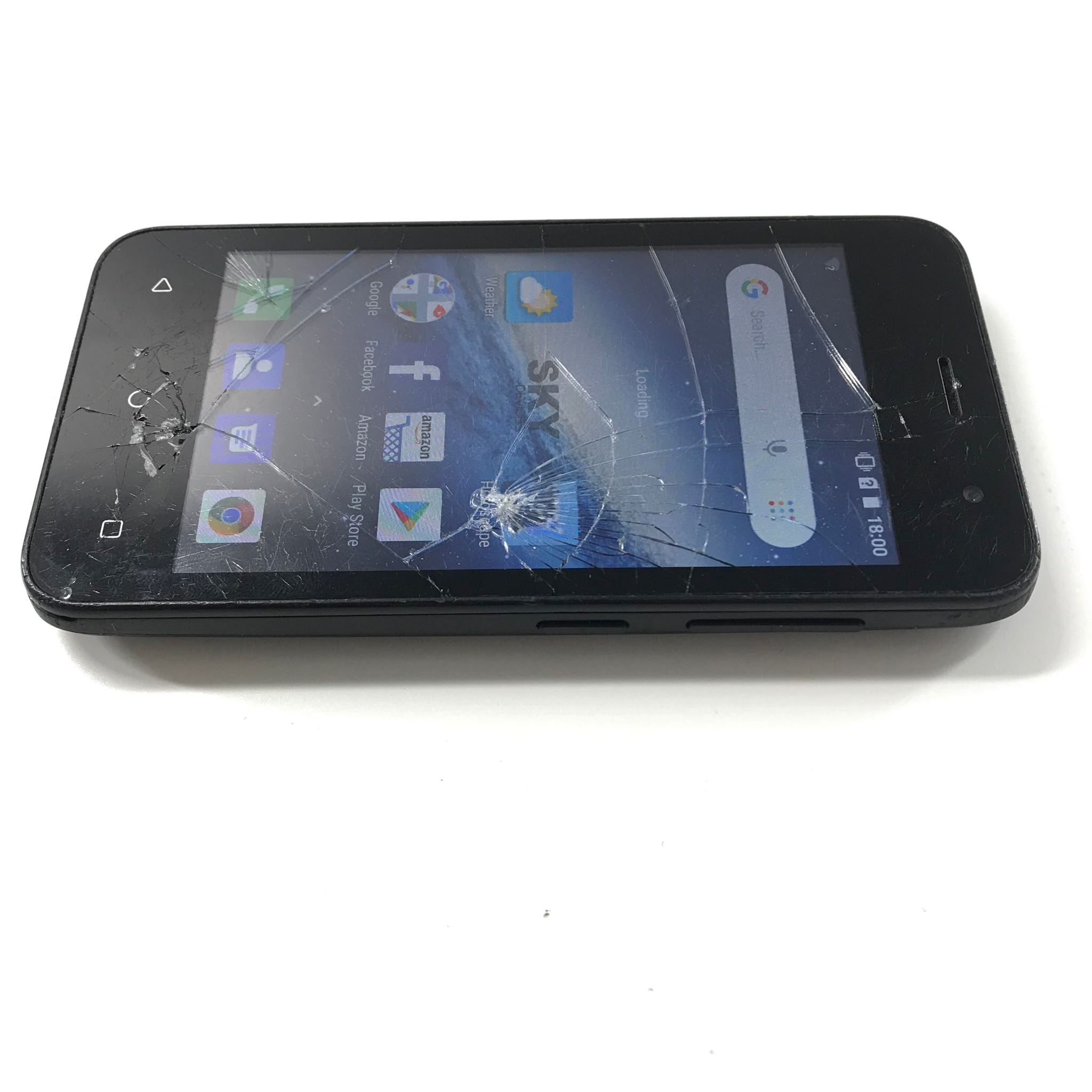 Sky Devices Platinum B4 16GB Dual SIM Unlocked Android Smartphone Black READ