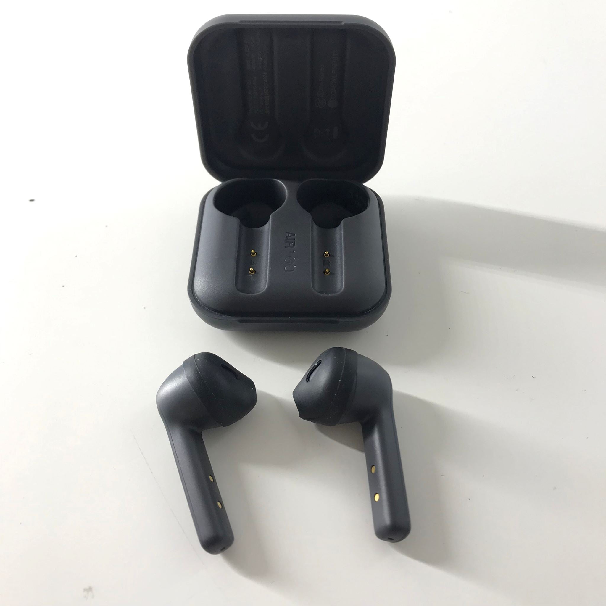 Happy Plugs Stockholm Air 1 True Wireless Earbuds - Gray