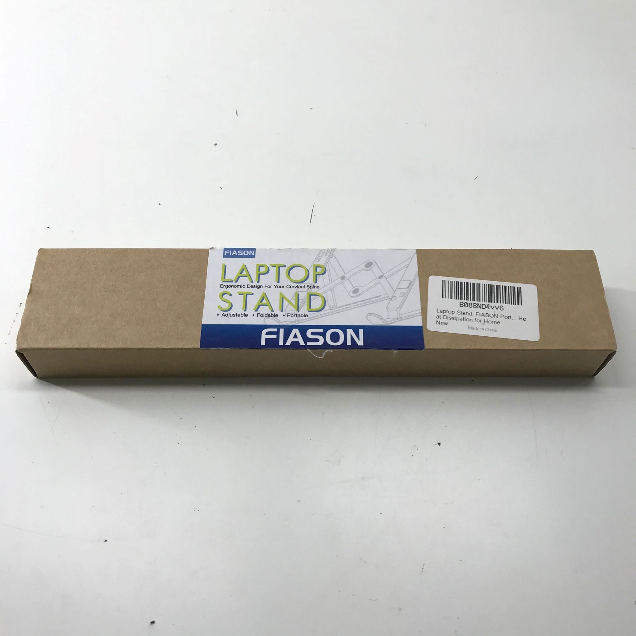 Fiason Adjustable Ergonomic Laptop Stand - 7 Angles - Silver
