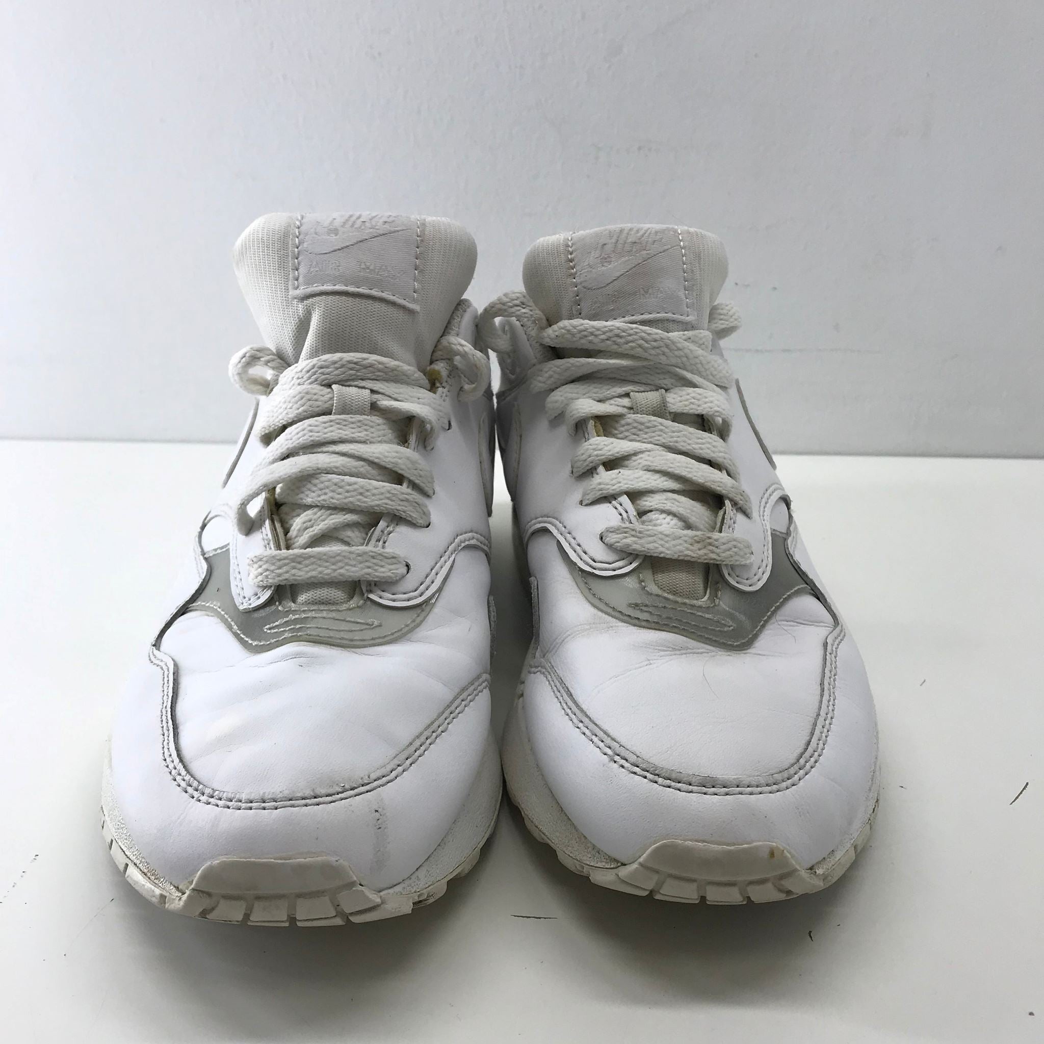 Nike Women's Air Max 1 Triple Summit White Sneakers US Size 8 319986-119