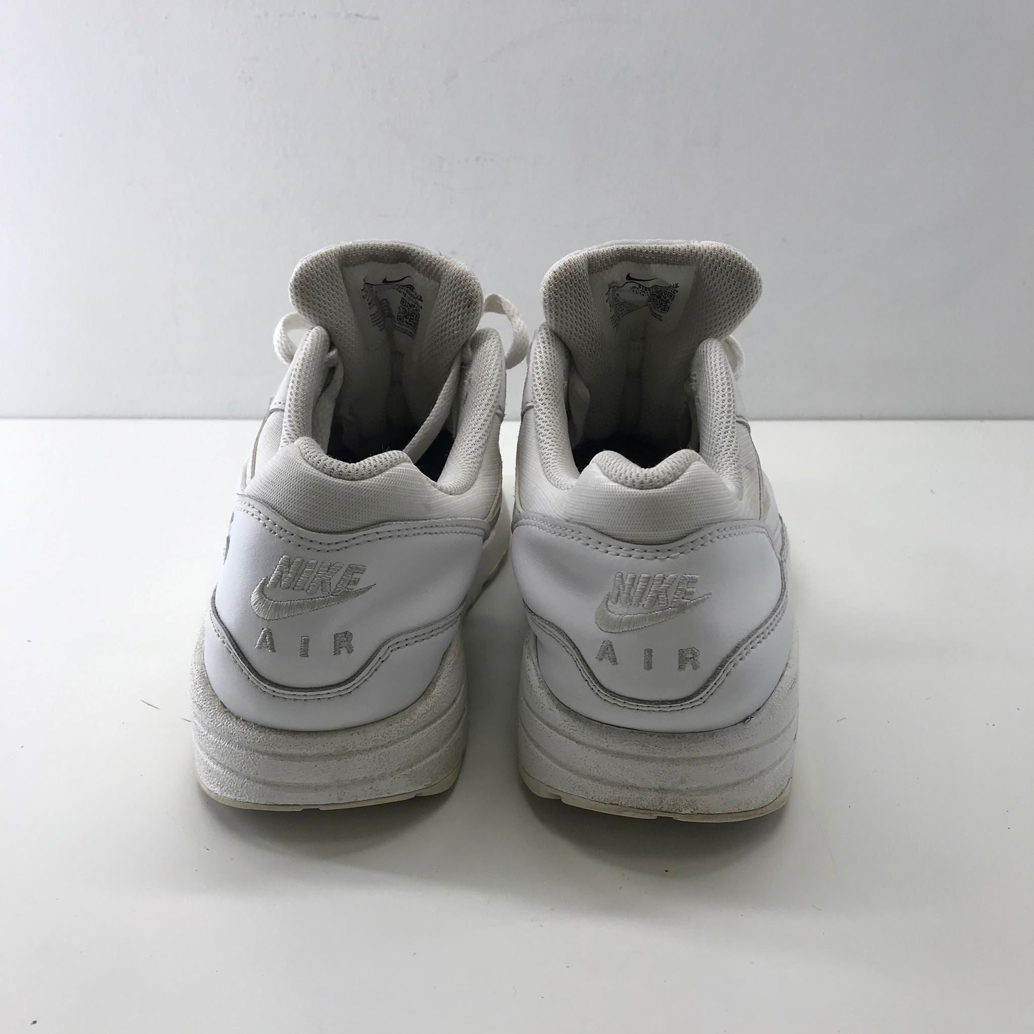 Nike Women's Air Max 1 Triple Summit White Sneakers US Size 8 319986-119