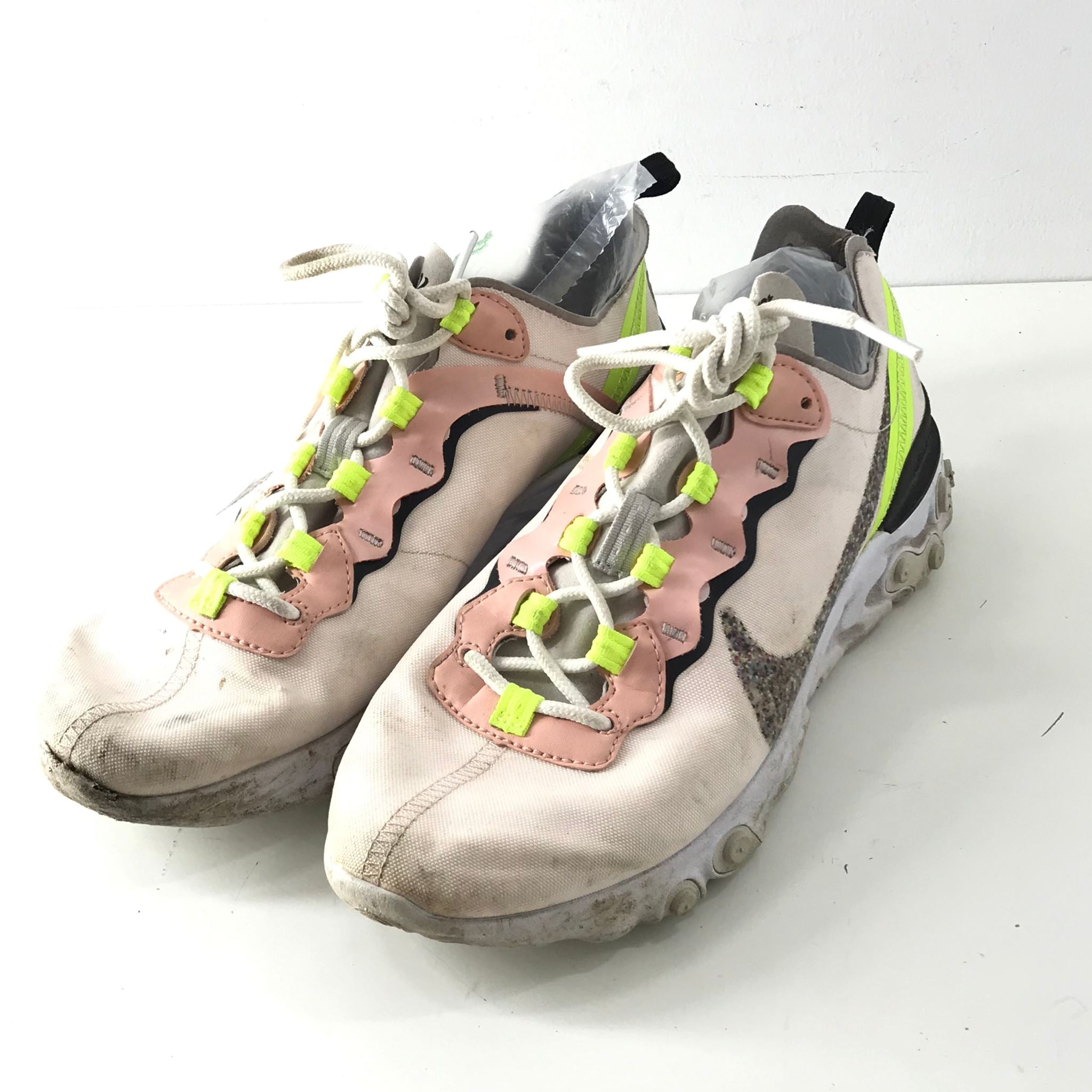 Nike React Element 55 Premium Sneakers Women's US Sz 8.5 CD6964-600 Soft Pink