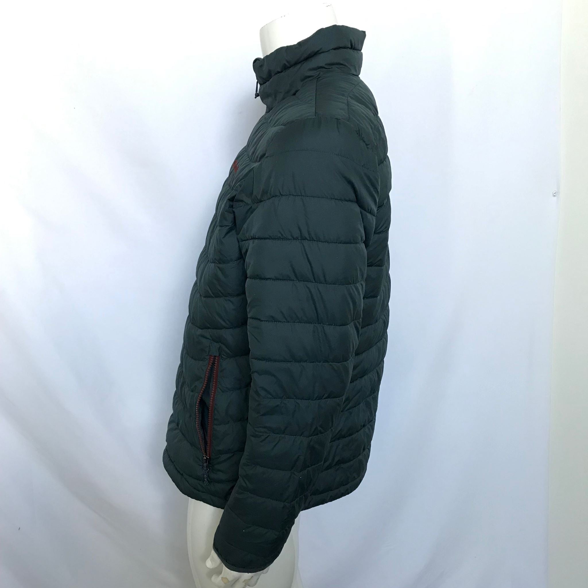 Columbia Men's Oyanta Trail Thermal Coil Insulated Jacket Sz M Dark Teal