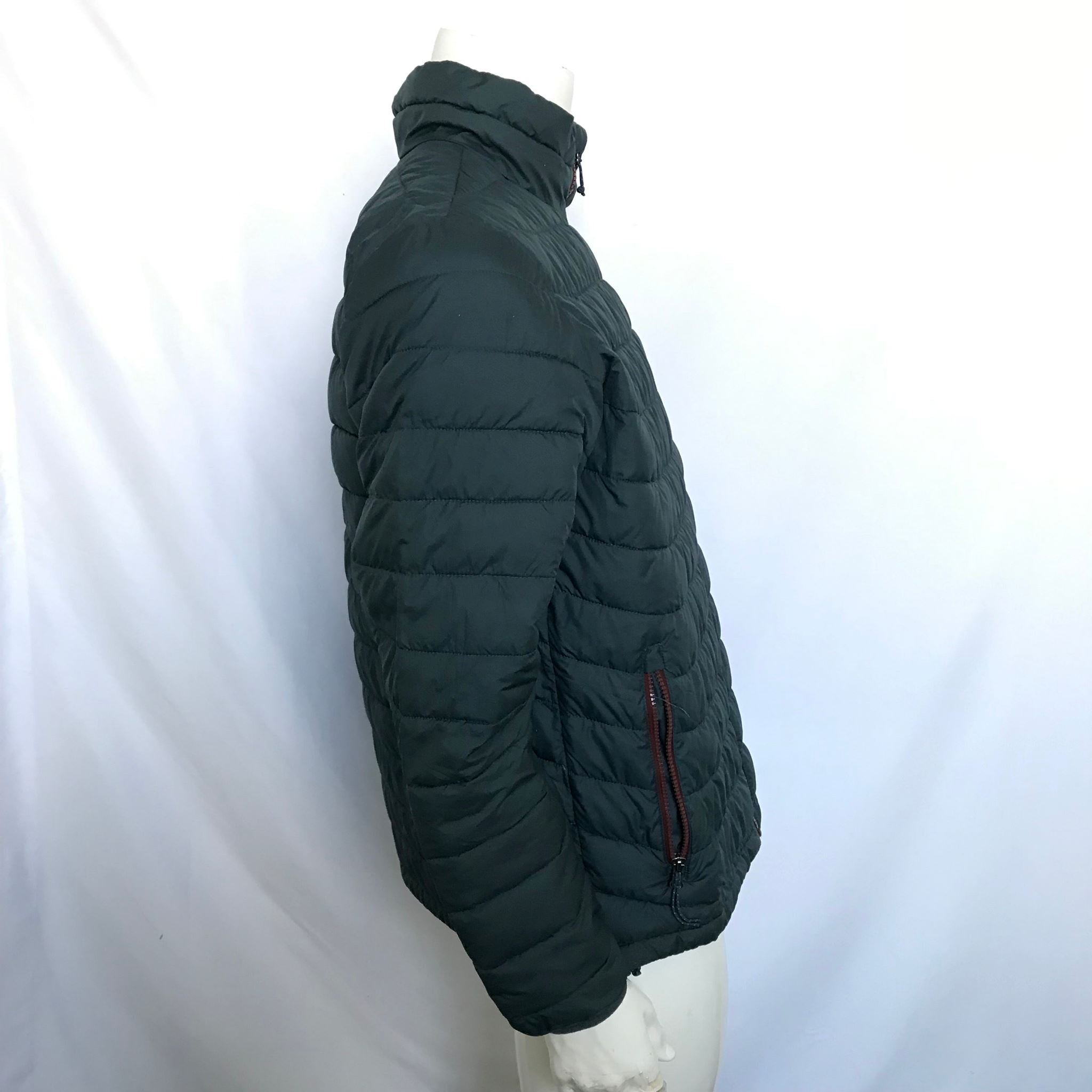 Columbia Men's Oyanta Trail Thermal Coil Insulated Jacket Sz M Dark Teal