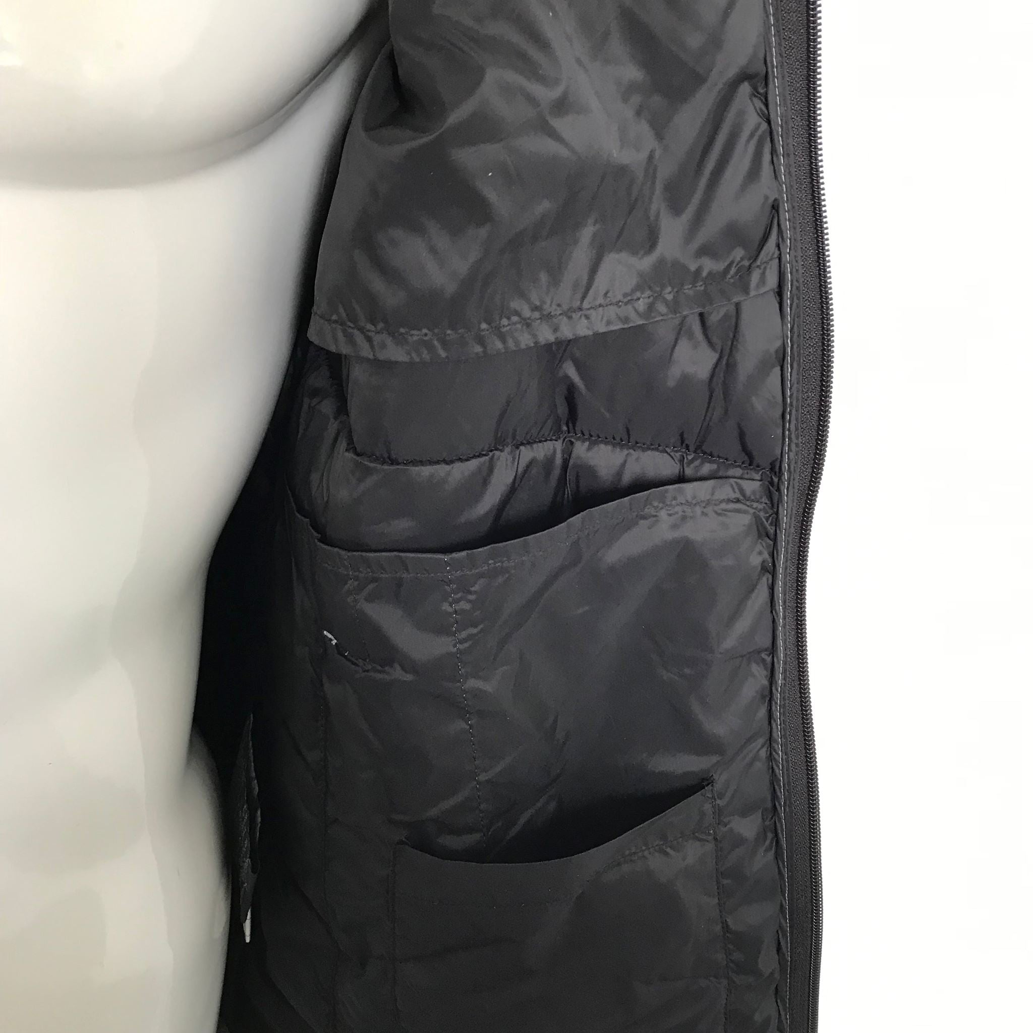 Buffalo David Bitton Men's Lightweight Puffer Jacket Gray Sz S