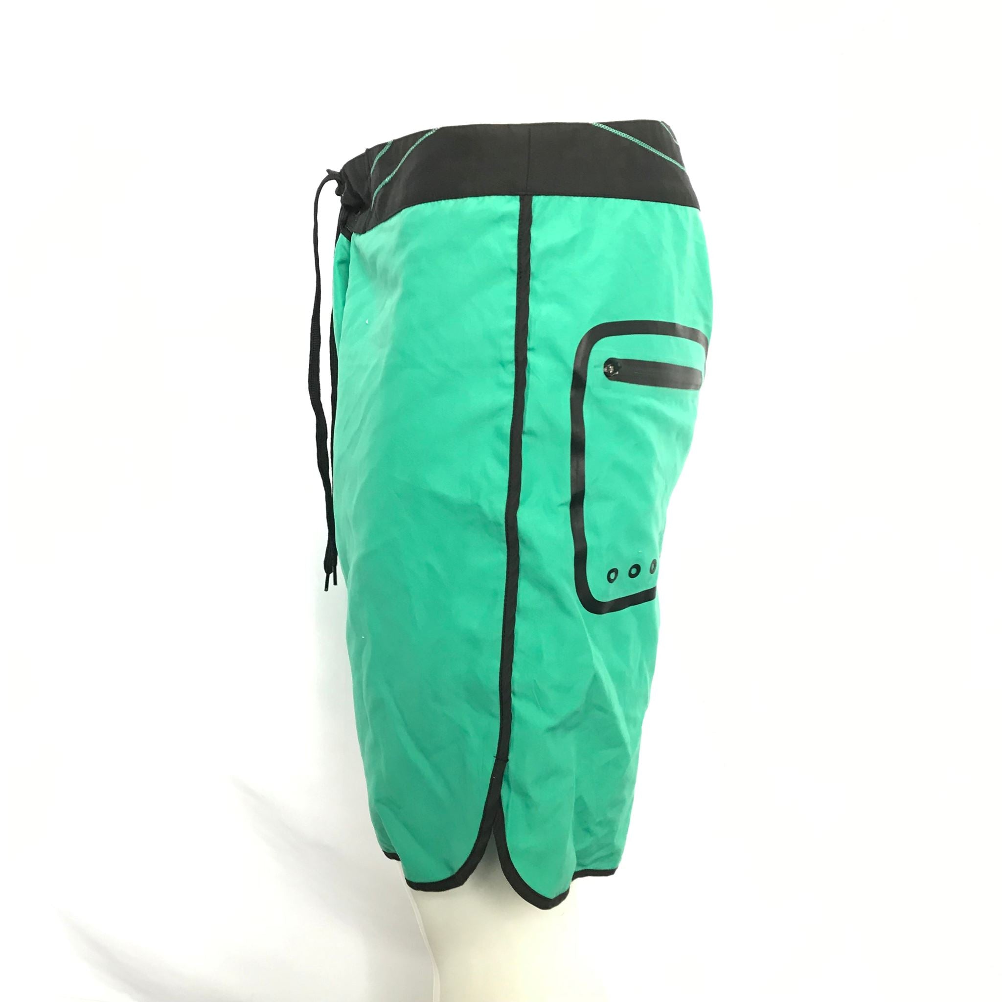 Dcore Men's Polyester Bright Aqua Water Shorts Sz XL
