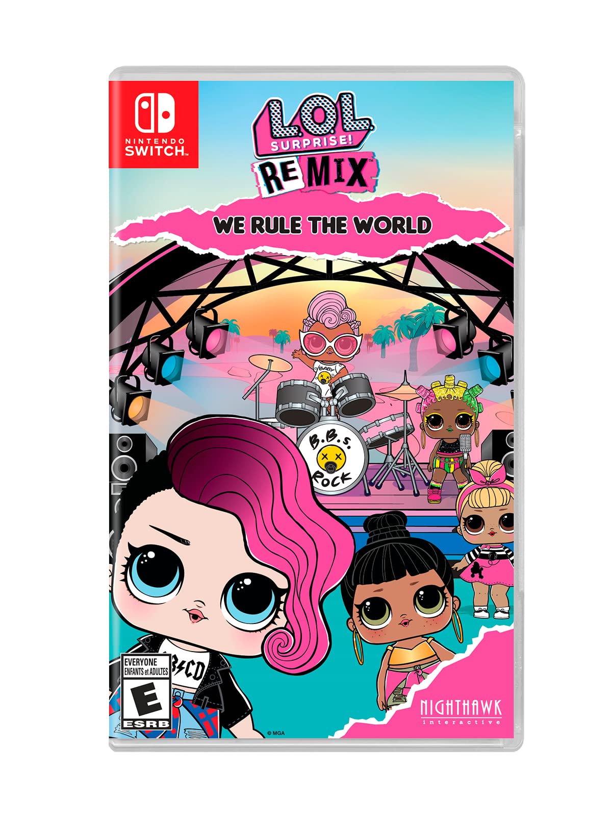 LOL Surprise Remix: We Rule The World - Nintendo Switch GAME CARTRIDGE ONLY