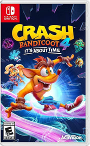 Crash Bandicoot 4: It's About Time (Nintendo Switch, 2021) Cartridge ONLY
