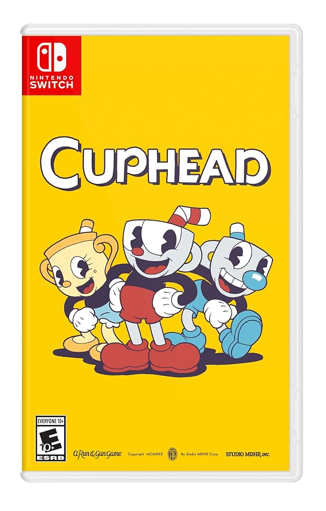 Cuphead (Nintendo Switch, 2022) Game Cartridge Only