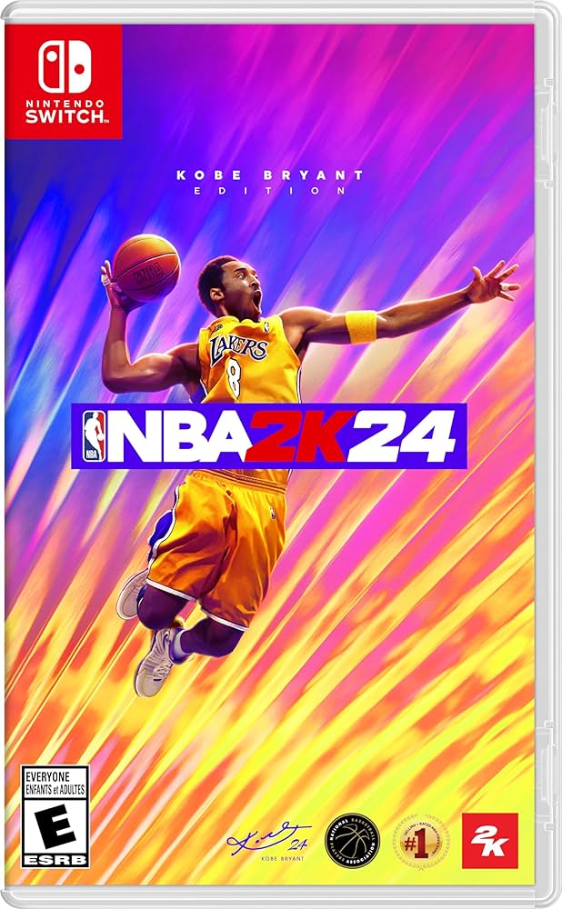 NBA 2K24 Kobe Bryant Edition - Nintendo Switch GAME CARTRIDGE ONLY