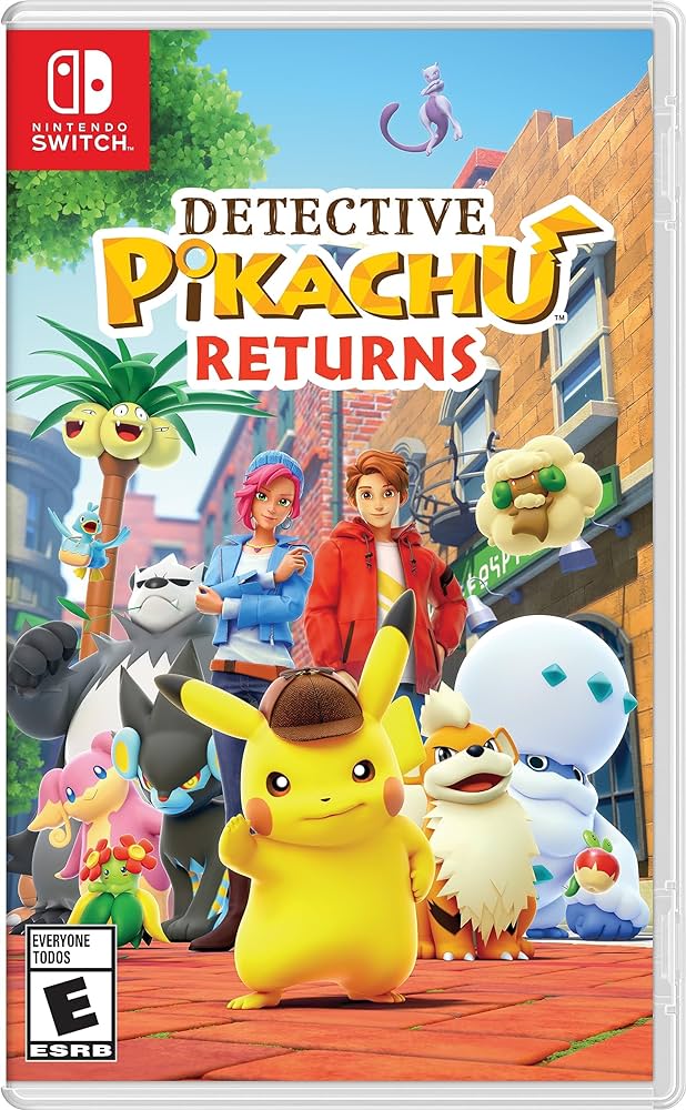 Detective Pikachu Returns - USA Nintendo Switch 2023 Game Cartridge Only