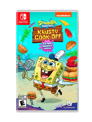 SpongeBob Squarepants Krusty Cook-Off Extra Krusty Ed Nintendo Switch GAME ONLY