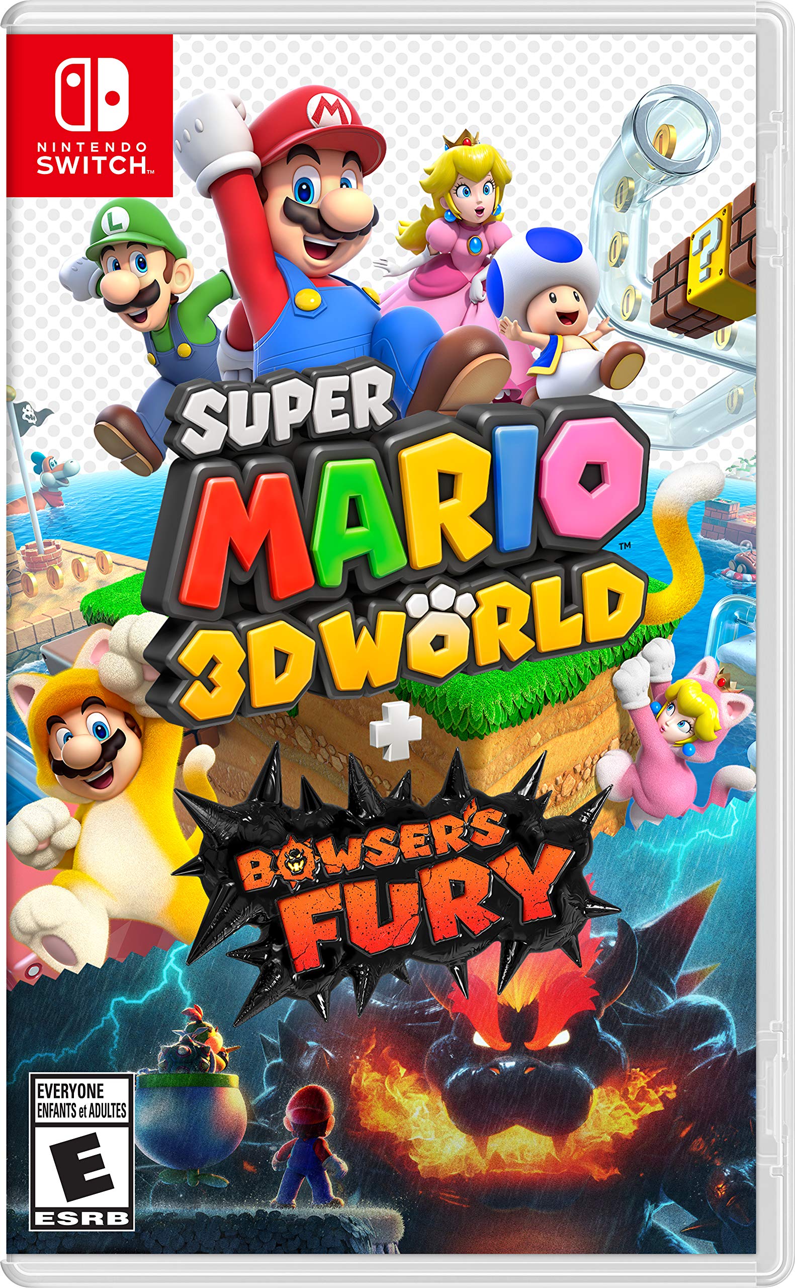 Super Mario 3D World + Bowser's Fury - Nintendo Switch (2021) Cartridge ONLY