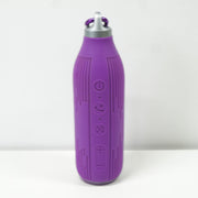 Bluetooth Wireless Silicone Case Speaker Bottle Shaped Purple