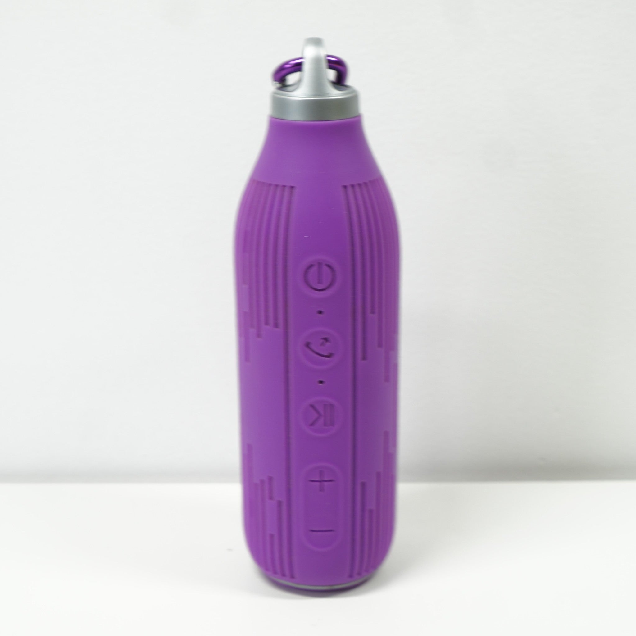 Bluetooth Wireless Silicone Case Speaker Bottle Shaped Purple
