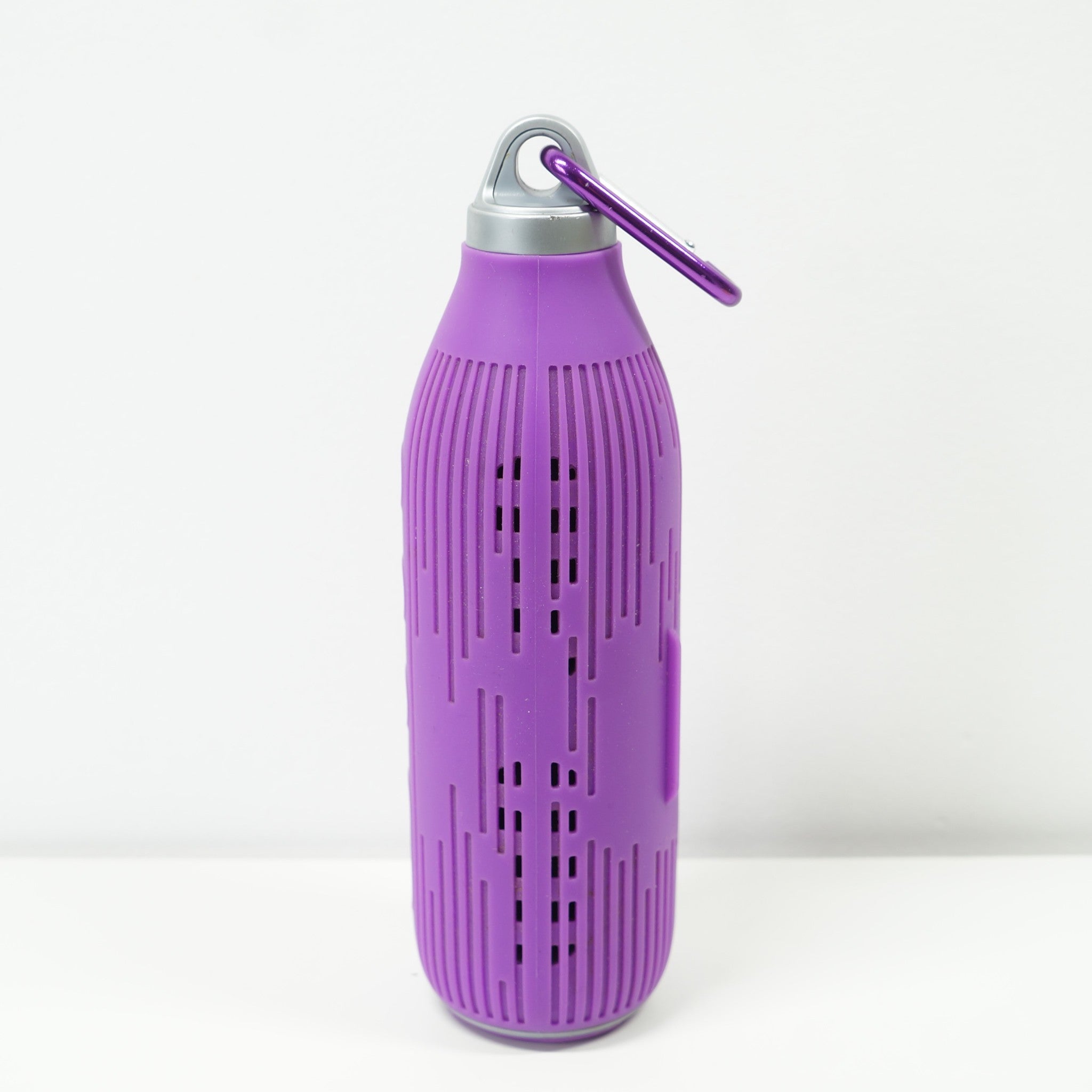Bluetooth Wireless Silicone Case Speaker Bottle Shaped Purple