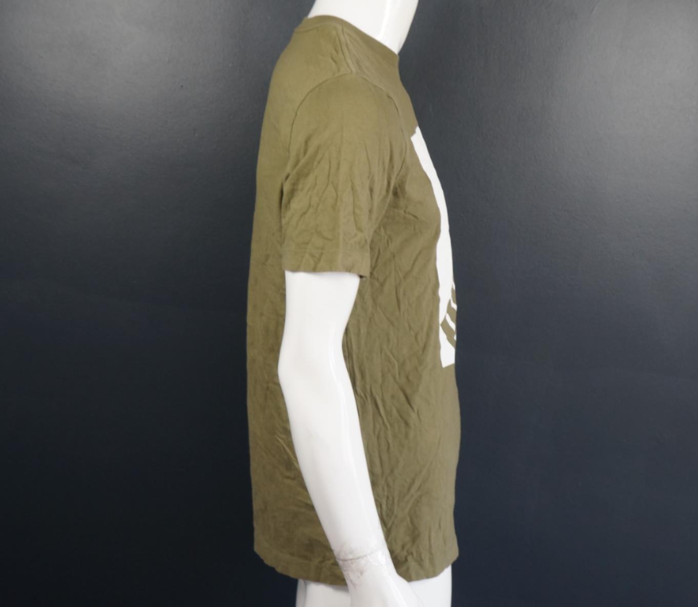 Puma Lusie Men's Big Cat T-Shirt Olive Green Sz M