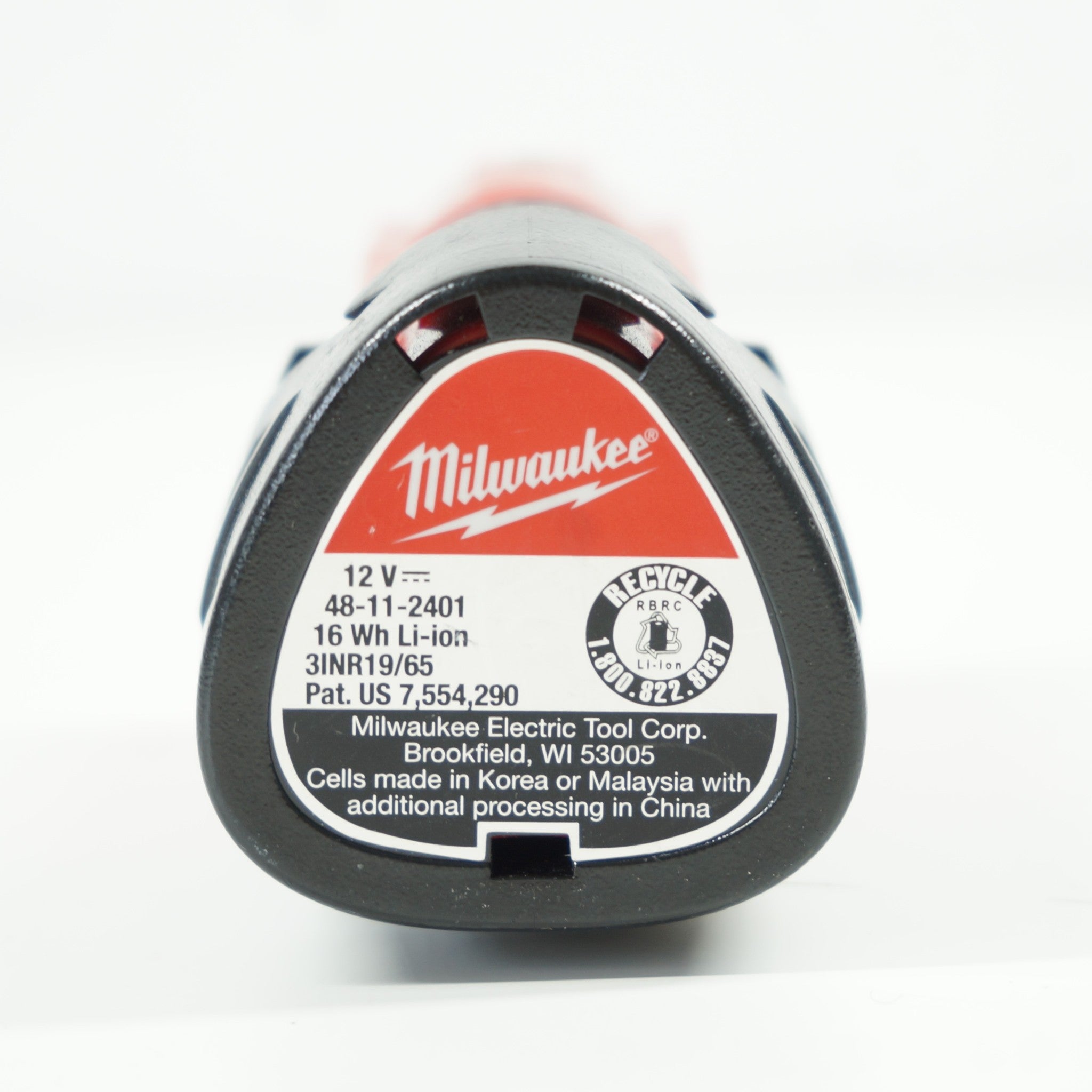 Milwaukee M12 RED LITHIUM CP 1.5 Battery Pack 12V 1.5Ah 16Wh