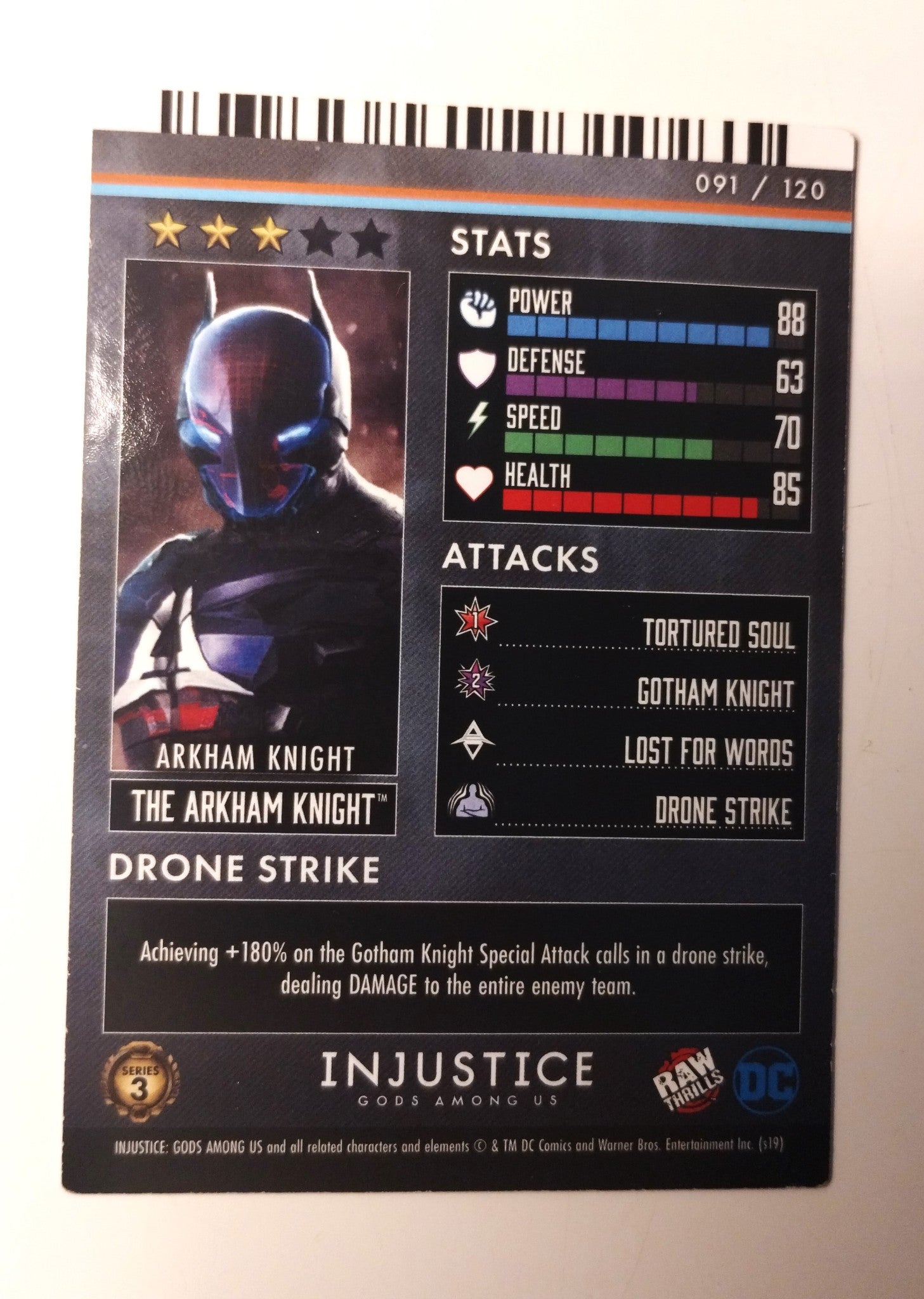Injustice The Arkham Knight Series 3 Trading Card 091/120 | DC Collectible