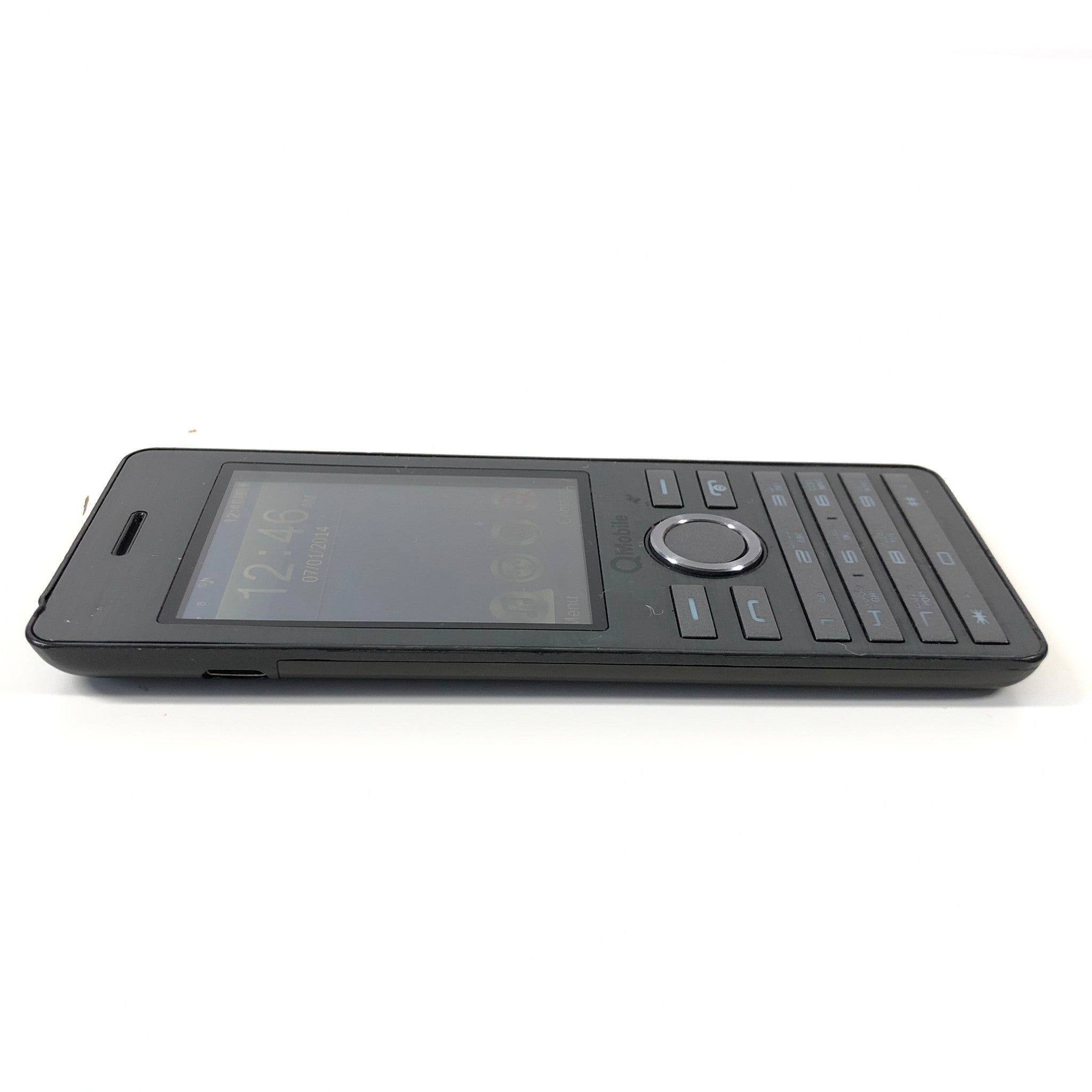 Q Mobile E990 DUAL SIM Unlocked Bar Cellular Phone - Grey