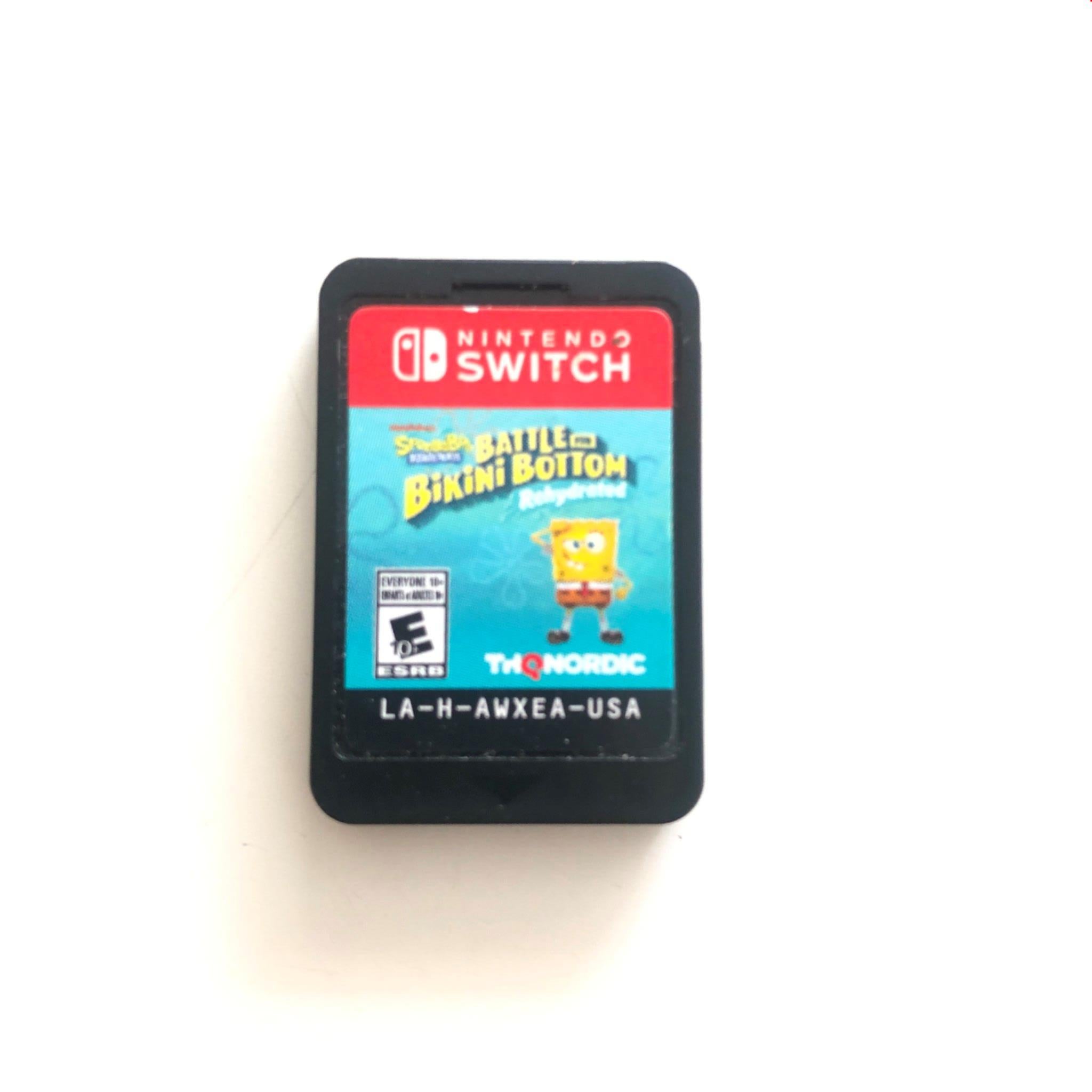 Spongebob Squarepants: Battle for Bikini Bottom Rehydrated Switch GAME ONLY