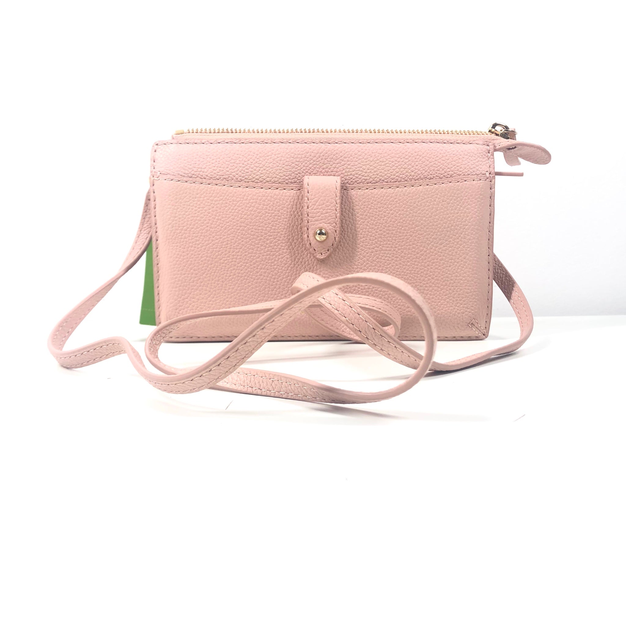 Kate Spade Larchmont Avenue Alegra Warm Vellum Leather Crossbody Bag WLRU5003