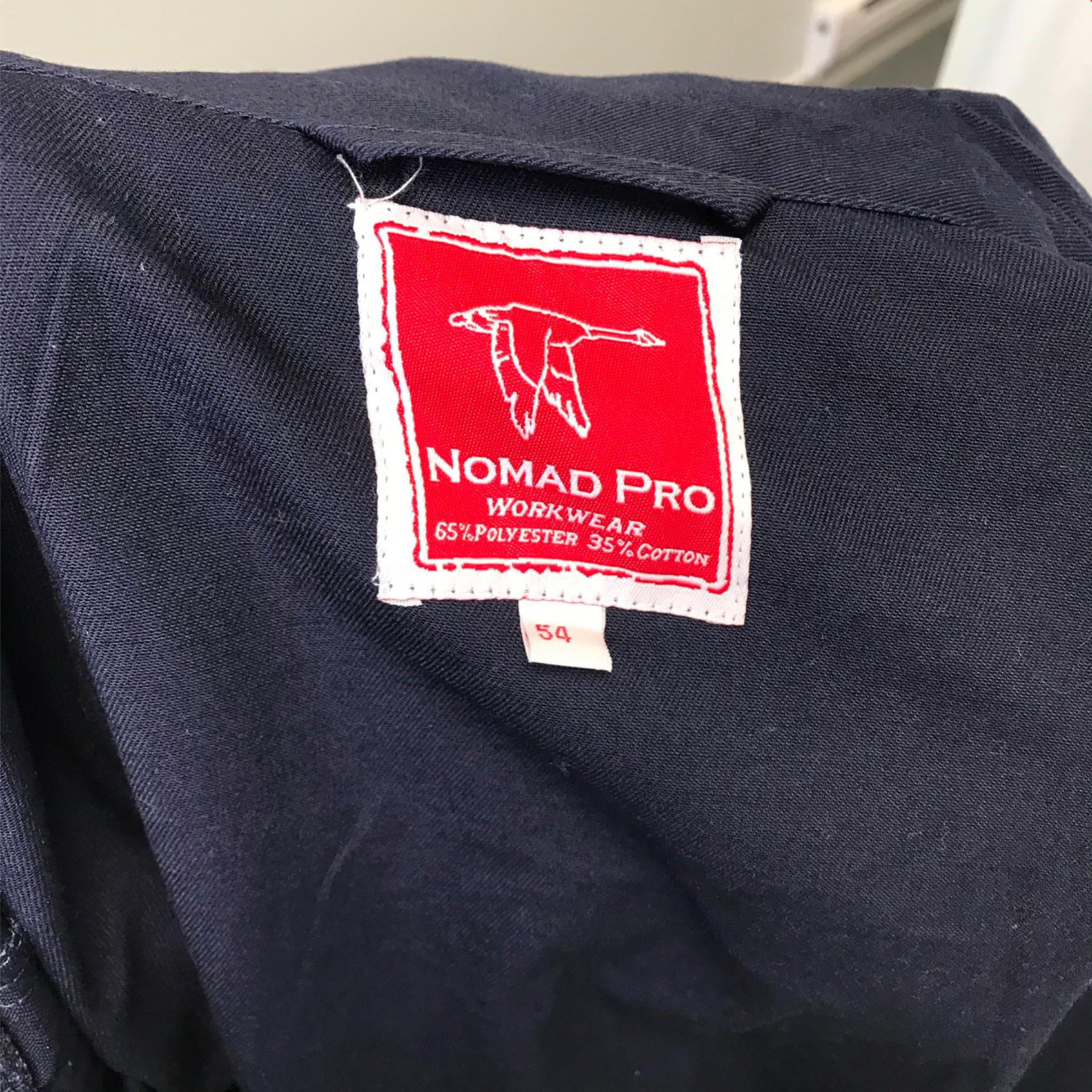 Nomad Pro Workwear Coveralls Navy Blue Sz L