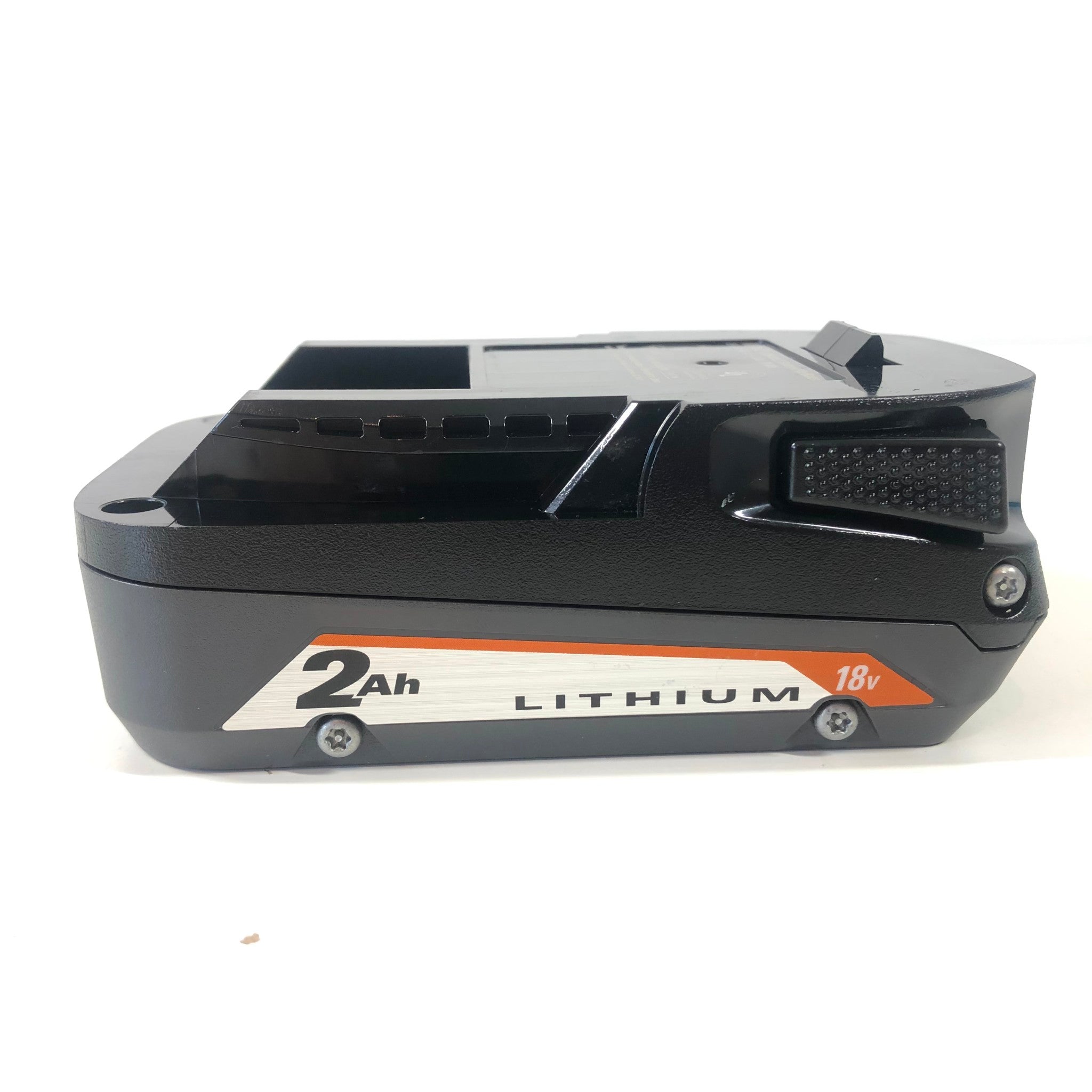 Lithium-ion battery pack with specifications on a white background