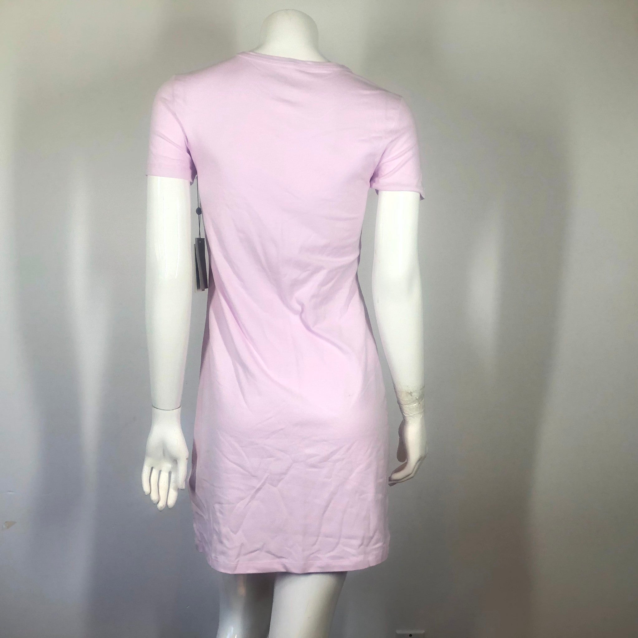 DKNY Womens Sport Logo T-Shirt Dress Red or Pink