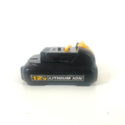 Genuine DeWalt 12V MAX Lithium Ion Rechargeable Battery DCB120 15.6Wh 1.3Ah