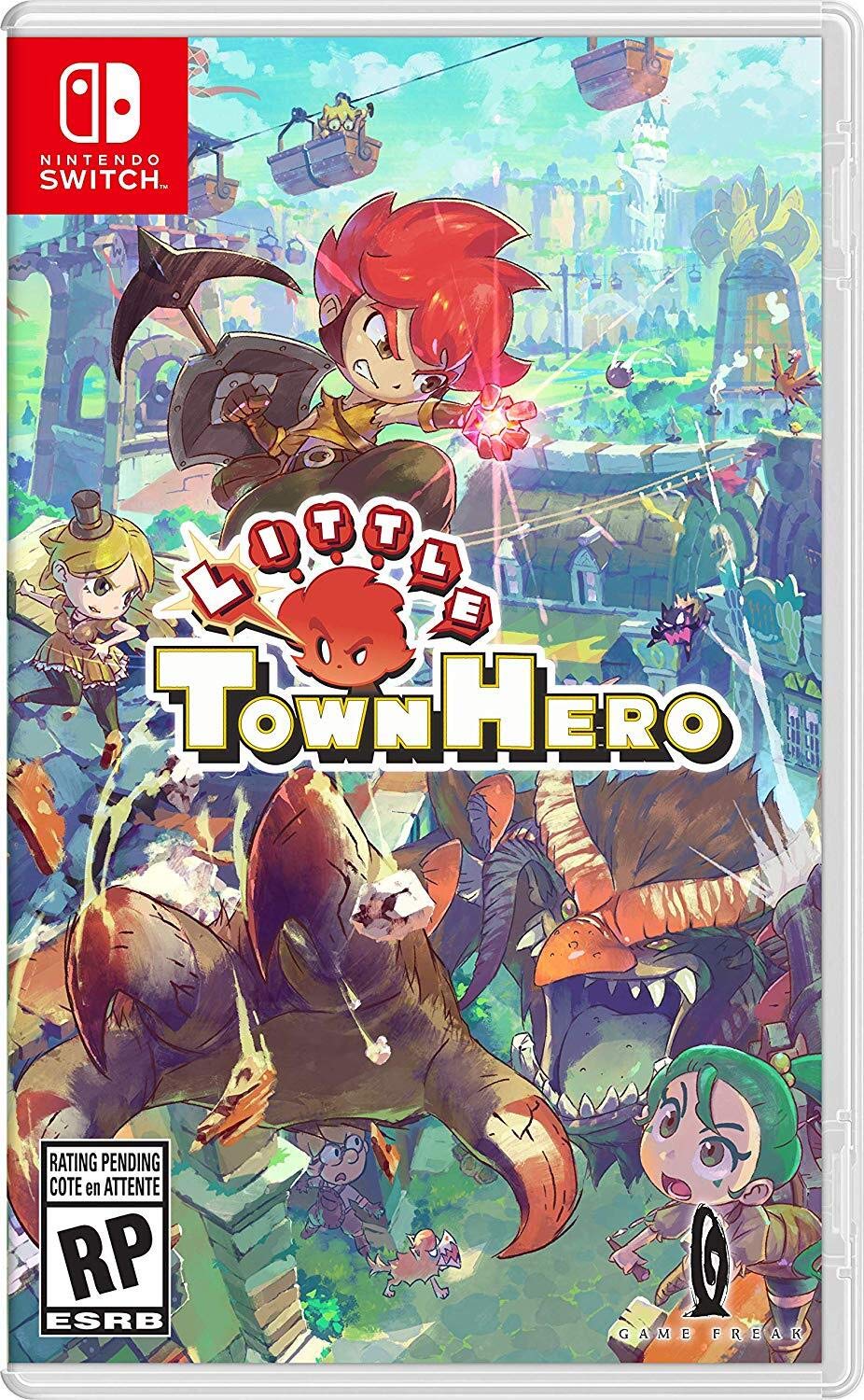 Little Town Hero (Nintendo Switch, 2019) GAME CARTRIDGE ONLY