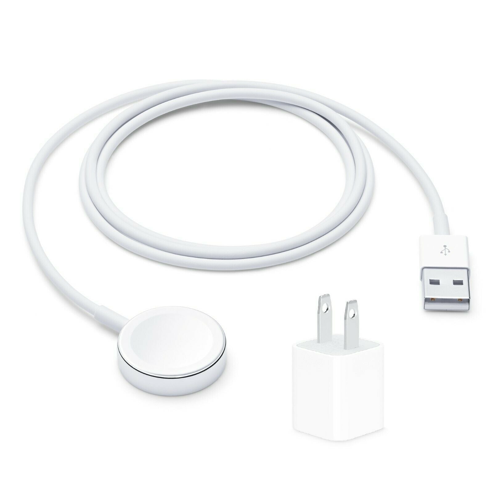 Original Apple Watch Charger iWatch Magnetic Charging Dock to USB + OEM Adapter