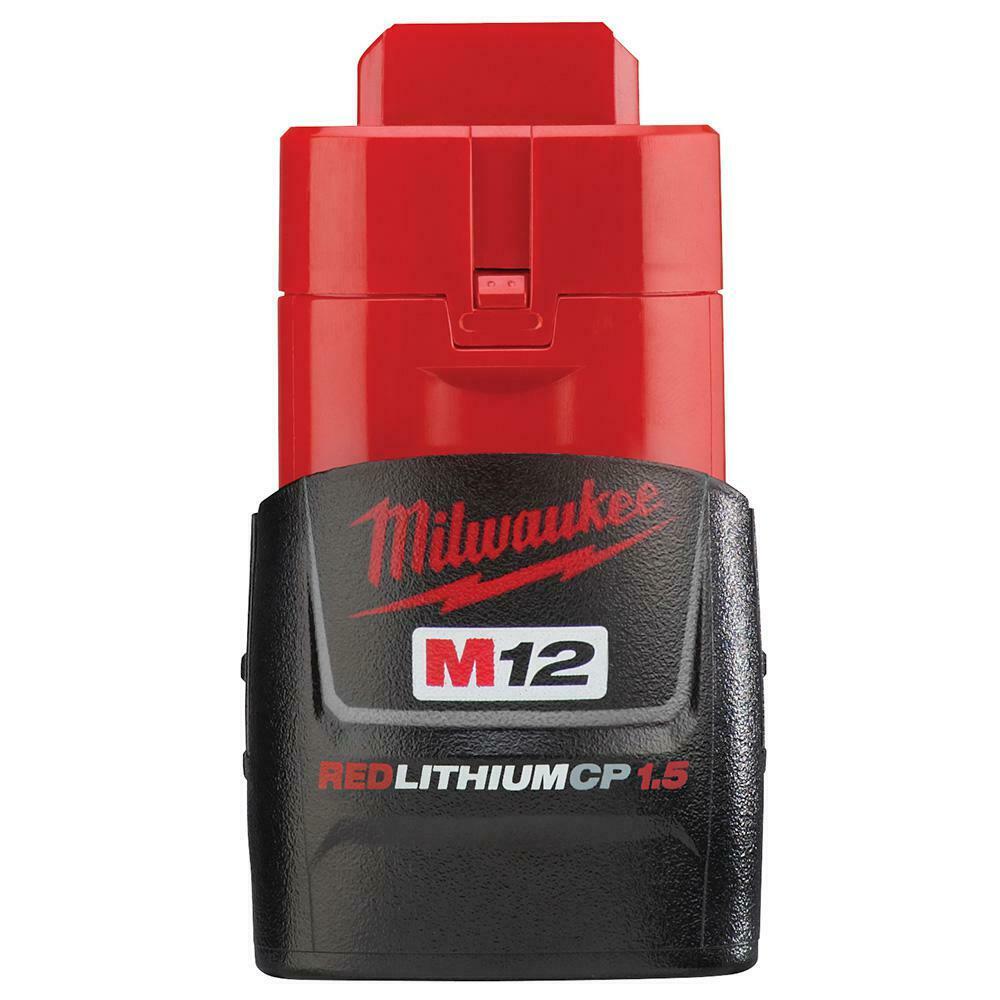 NEW Milwaukee M12 RED LITHIUM CP 1.5 Battery Pack 12V 1.5Ah 18Wh