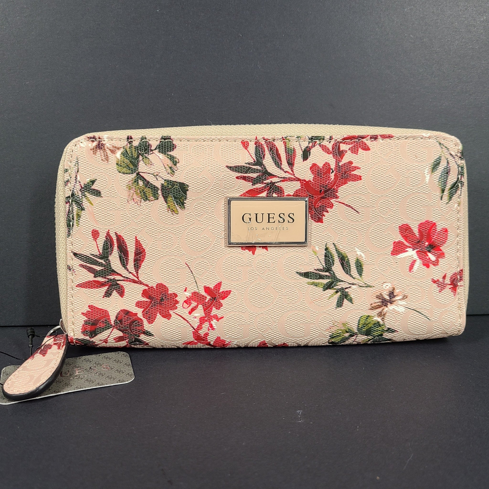 Guess Women's Abree Medium Zip-Around Clutch Wallet